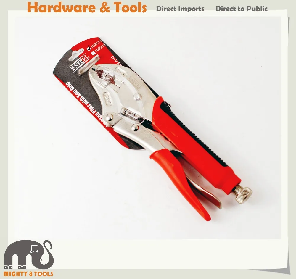 10" LOCKING PLIER VICE GRIP PLIER CURVED / Jam Locking Playar / JAW