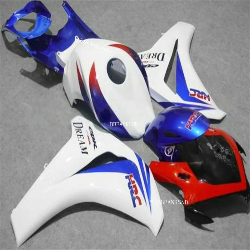 Для литья под давлением для Honda CBR1000RR 2008 2009 2010 2011 CBR 1000 RR 08 09 10 11, высокая отключающая способность мотоцикл комплект обтекателей