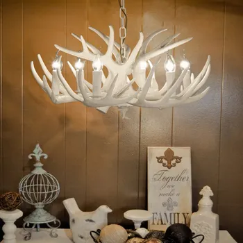 

High Quality Resin 4/6/9Lights Chandeliers Modern fashion art Pendant Lamps Lighting Living Room Restaurant Bedroom E14