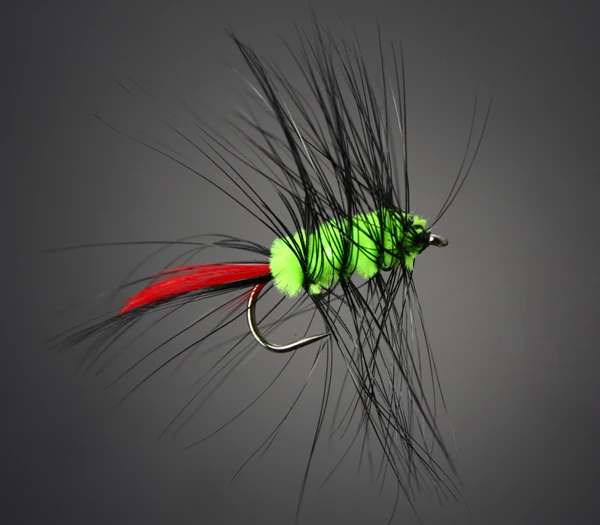 H013-Woolly Worm Montana Stonefly Nymphs Flies Trout Fly Fishing Lures-W781-8#