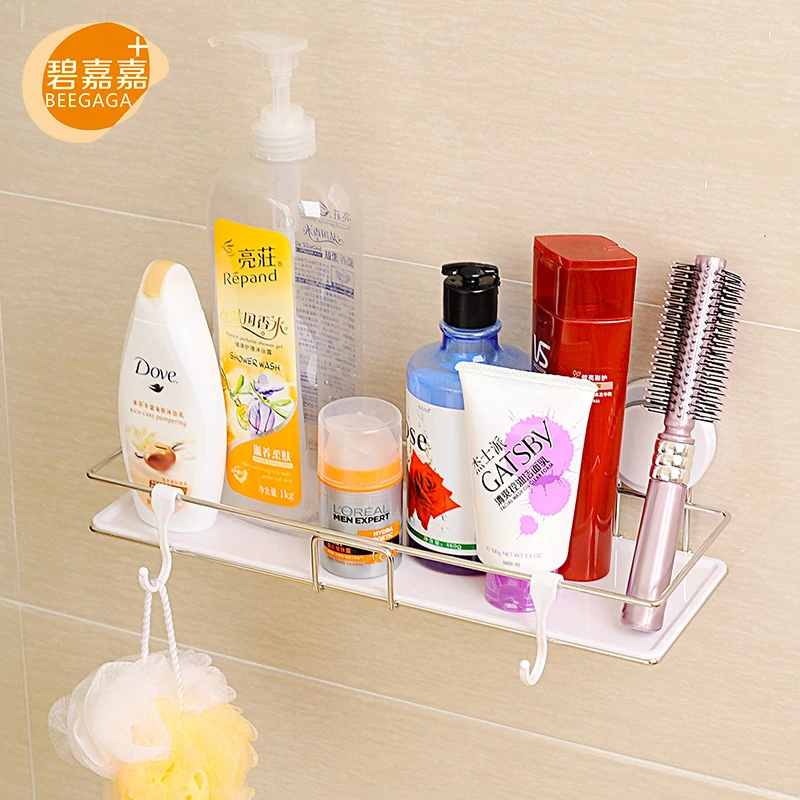 Buy BEEGAGA Modern Bathroom Shampoo Storage Shelves