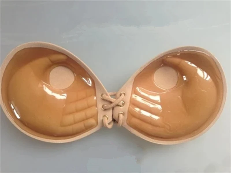 

Sexy Women Lady Girls Invisible Bras Sale Strapless Claw Cup Drawstring Push Up Sticky Self-Adhesive Invisible Bras
