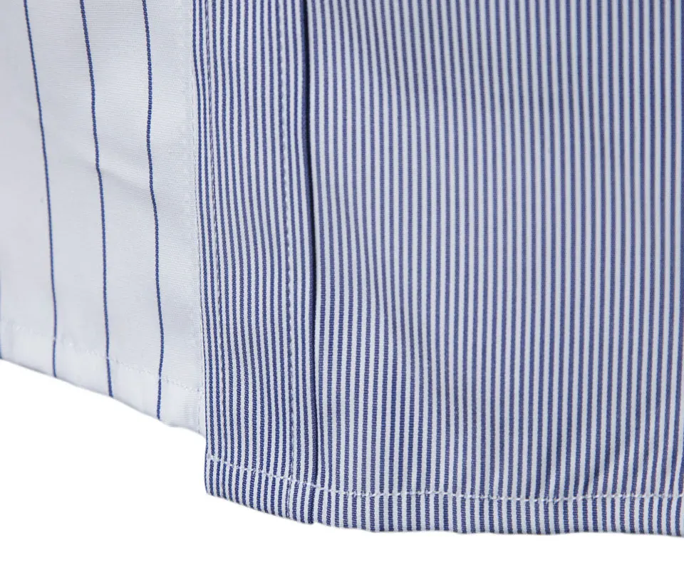 Yufeiyan 2019 повседневные полосатые рубашки с длинным рукавом мужские s Slim Fit Мужские рубашки с длинным рукавом хлопковые мужские рубашки с
