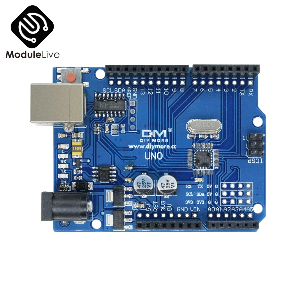 

UNO R3 Compatibles Board mit Atmel ATmega328P 16MHz CH340 CH340G USB Driver Board Replace Atmega16U2 One