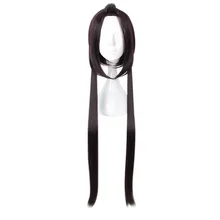 MCOSER 90 см коричневый длинный парик для косплея синтетические волосы на Хэллоуин высокотемпературные волокна WIG-659K