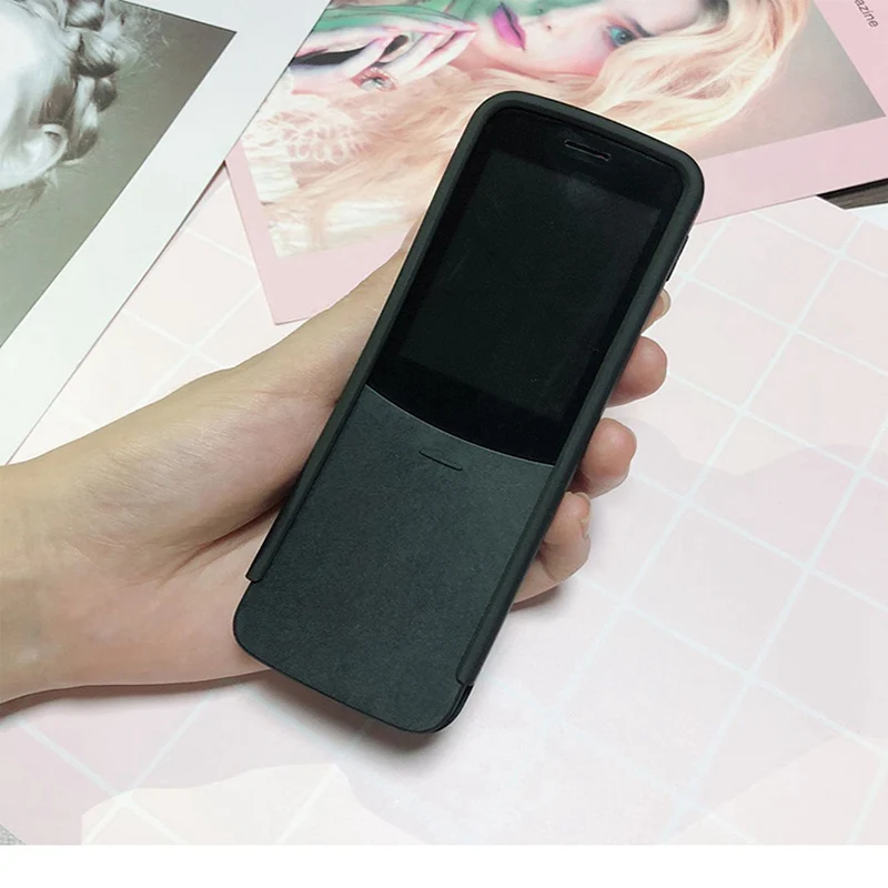 Nokia 8110 4G Case Ultra Thin Silicone Soft Back Cover with Pattern for Nokia TA-1059 image 2