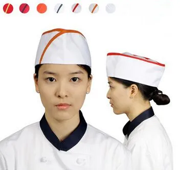 Корейский пищевой колпачок Южная Корея шеф-повар колпачок чепчик официантки японский шеф-повар шляпа Ресторан Аксессуары для официантов продукты питания поставки