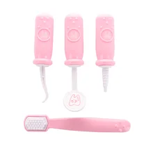 9 Pcs Pretend Toy Plush Dentist Check Teeth Model Set Medical Kit Role Play Simulation Learning Educational Toys for Kids child