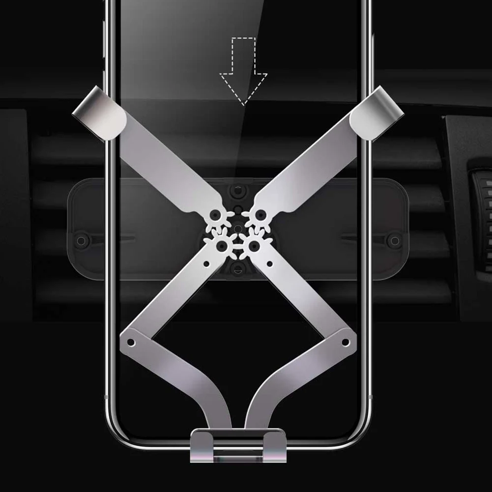Telescopic Gravity Car Phone Holder Stand Bracket for iPhone Samsung Huawei F-Best | Автомобили и мотоциклы