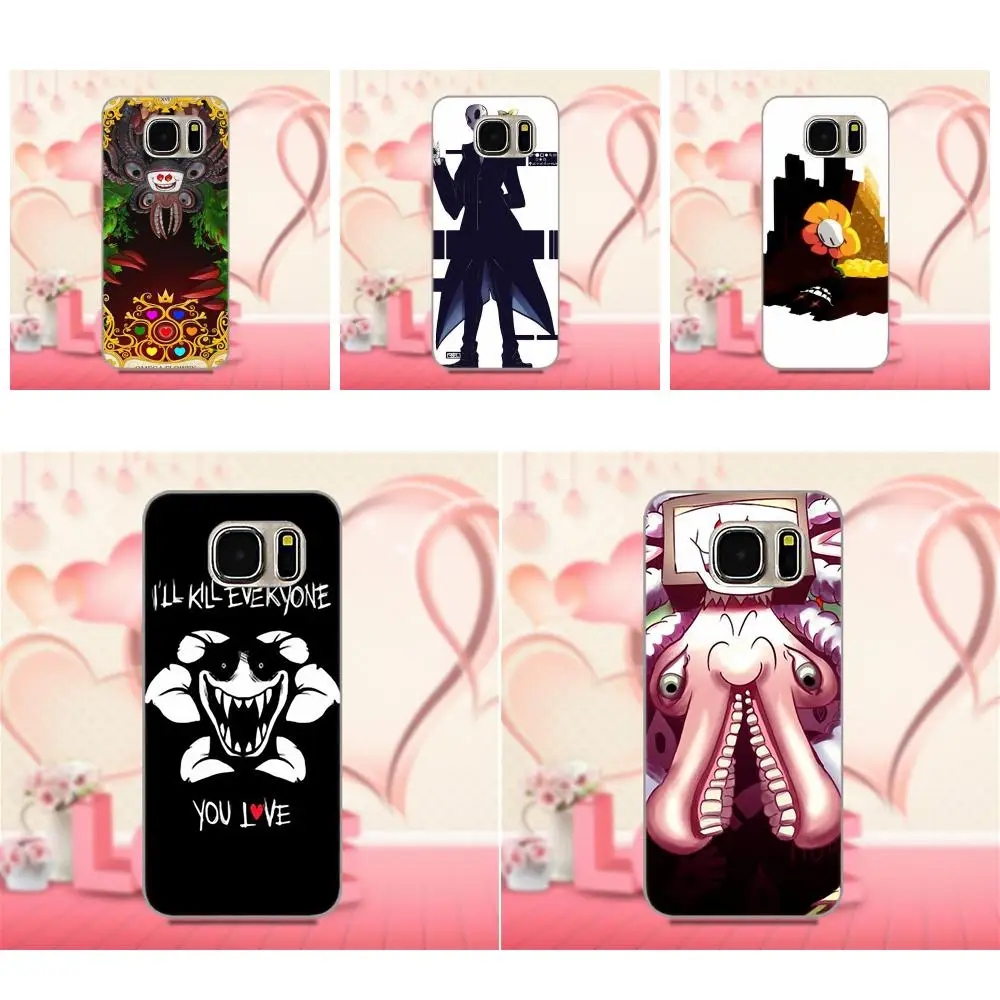 

Soft Silicone TPU Transparent Cover Case Flowey Undertale For Galaxy A3 A5 A7 J1 J3 J5 J7 2016 2017 S5 S6 S7 S8 S9 edge Plus