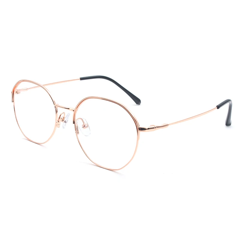 

Vintage Style Women/Men Popular Metal Clear Lens Glasses Frame Trendy Unisex Anti-radiation Spectacles Eyeglasses Frame