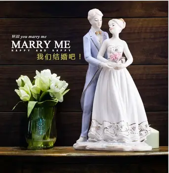 

white ceramic creative heart lovers home decor crafts room decoration ornaments porcelain figurines wedding decoration gift