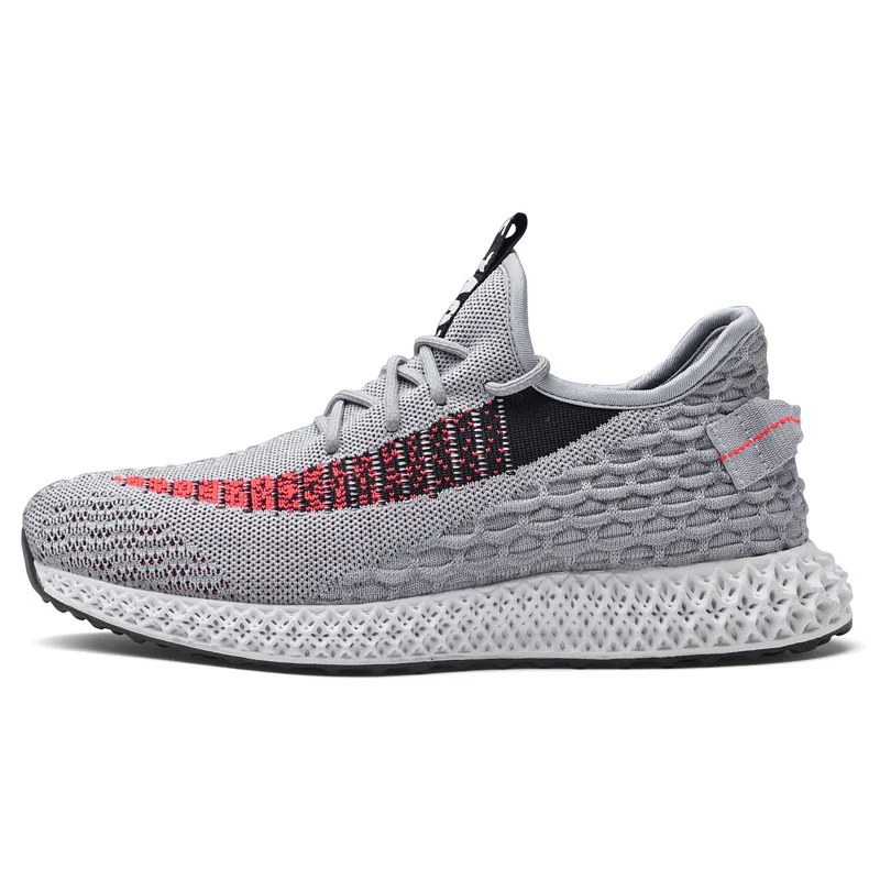 

2019 New style Men Breathable Sport Shoes Big size sneakers Zapatillas comfortable shoes running shoes Outdoor Walking Jogging