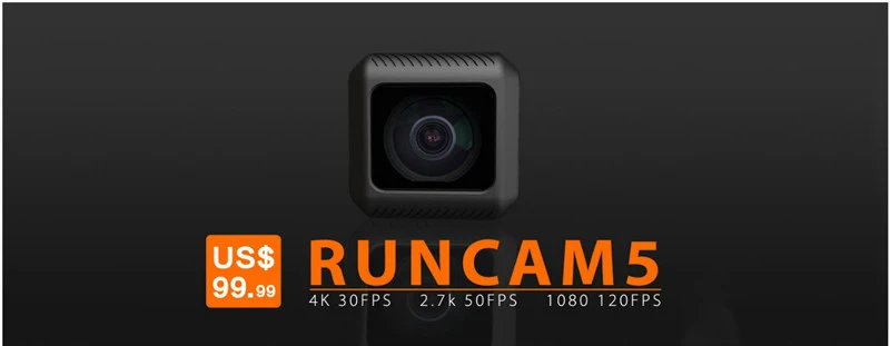 Runcam 5 NTSC/PAL переключаемый дизайн для гонок FPV с подключением Wi-Fi RUNCAM5 с бесплатными кронштейнами из ТПУ