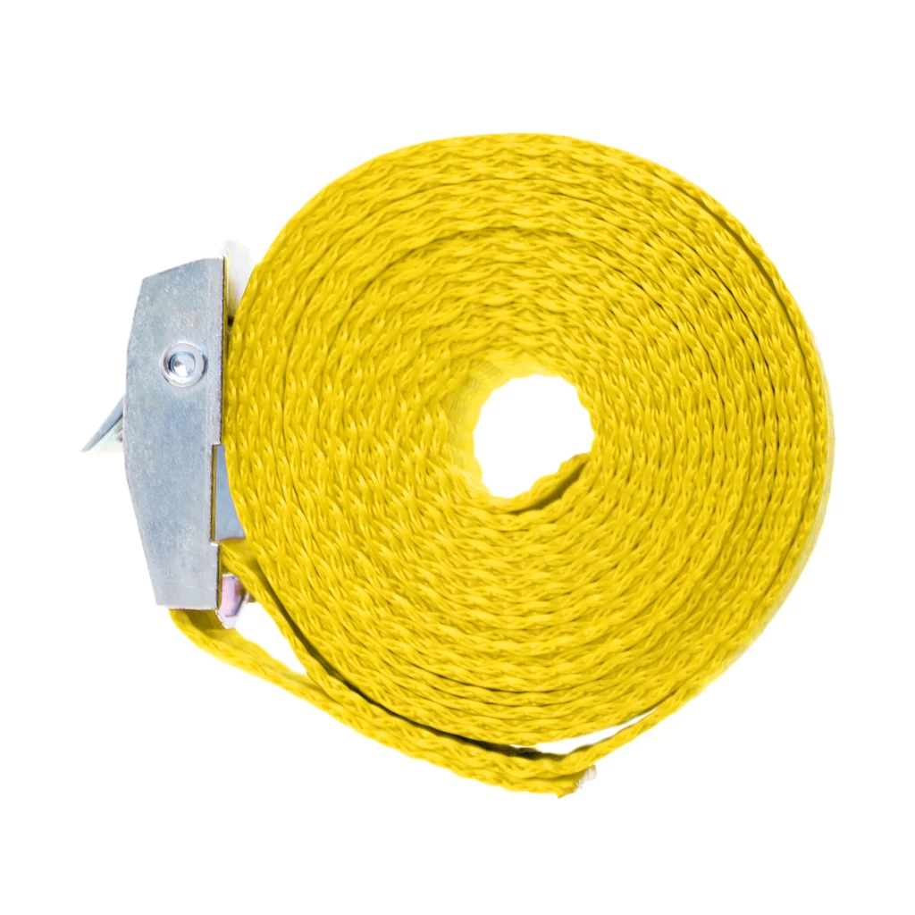 Heavy Duty 10ft Strong Polyester Car Tie Down Roof Rack Strap for Securing Kayak Canoe Boat Surfboard SUP Accessories