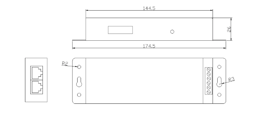 DC5-24V ленты DMX декодер led контроллер dmx512 преобразования сигнала PWM сигналов диск РСЗ светодиодные полосы беспроводного управления 11 видов режим