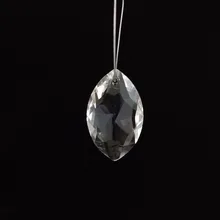Кристаллы части для люстры 100 шт 38 мм clearglass освещение Ловец Солнца Люстра для продажи
