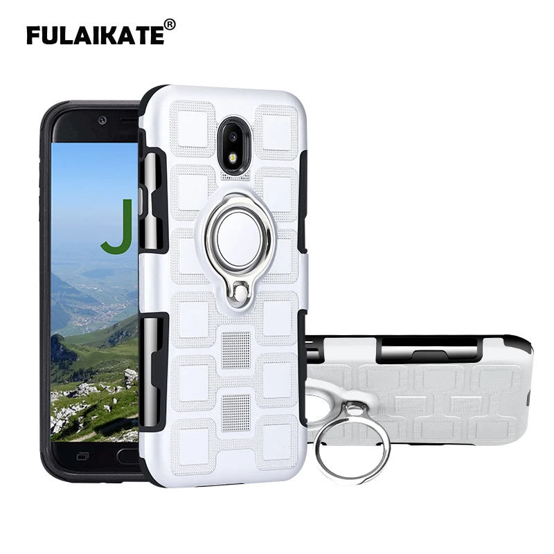 Чехол FULAIKATE Ice Cubes с кольцом для Samsung Galaxy J7 2017 европейская версия J730F задняя крышка
