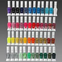 Новые 48 шт лак Твердые 2 способа DIY Красота ногтей лак для рисования кисти ручки