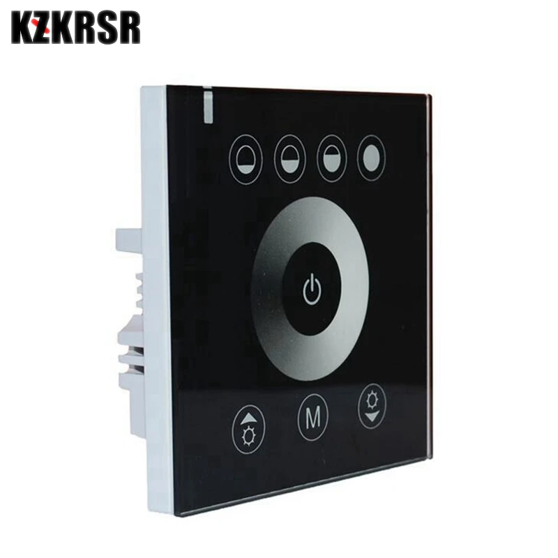 KZKRSR Single Color Wall Mounted Tempered Glass Panel Brightness Adjust