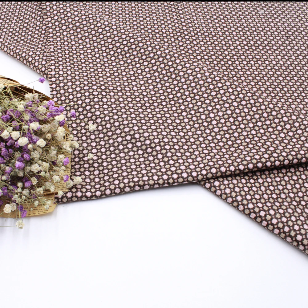 

YLSX Autumn and Winter Pink Woolen Cloth Fabric Is Suitable for Making Comfortable Wool Fabric for Overcoats 150cmX50cm