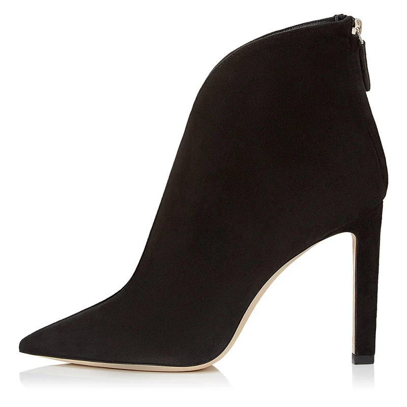 black suede booties (1)