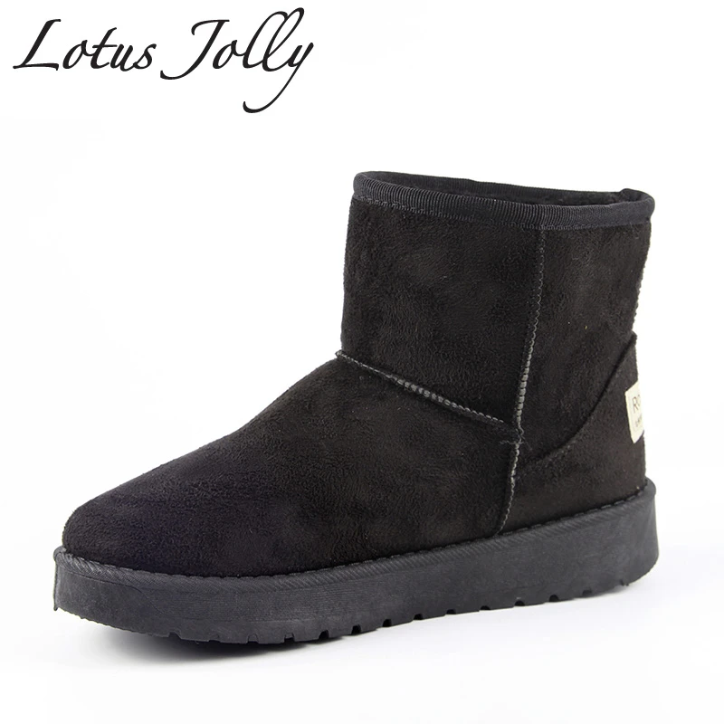 2017 Mujeres Clásicas Botas de Nieve Invierno Botines de Piel Zapatos Caliente mujer Planas de Los Talones Botas Mujer Bottes Femme Mujeres Botas de Redonda|boots winter|botas mujerbotte femme AliExpress