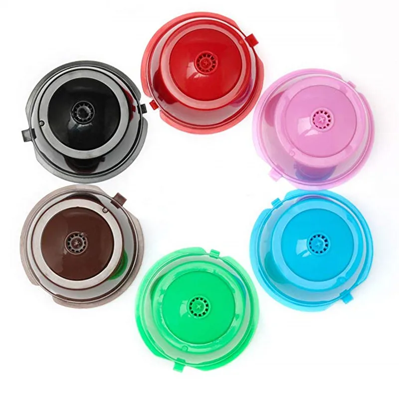 

1/3/6pcs use 150times Dolce Gusto Coffee Capsule Plastic Capsule Refillable Reusable Compatible with Nescafe Dolce Gusto refill