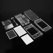 ALLOYSEED игровой чехол s Чехол сменный корпус оболочка экран объектив кристально чистый полный корпус чехол КРЫШКА ДЛЯ kingd DS Lite