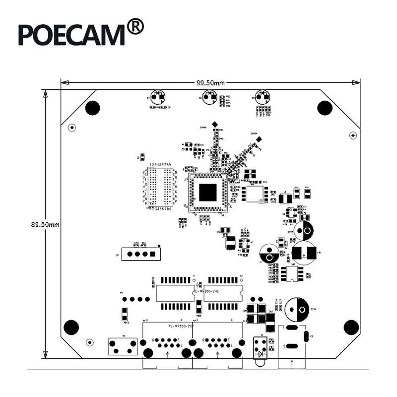 300 Мбит/с wifi модуль celing AP главный чип MTK7620N IEEE802.3b/g/n Поддержка точки доступа маршрутизатор беспроводной мост и режим повторителя