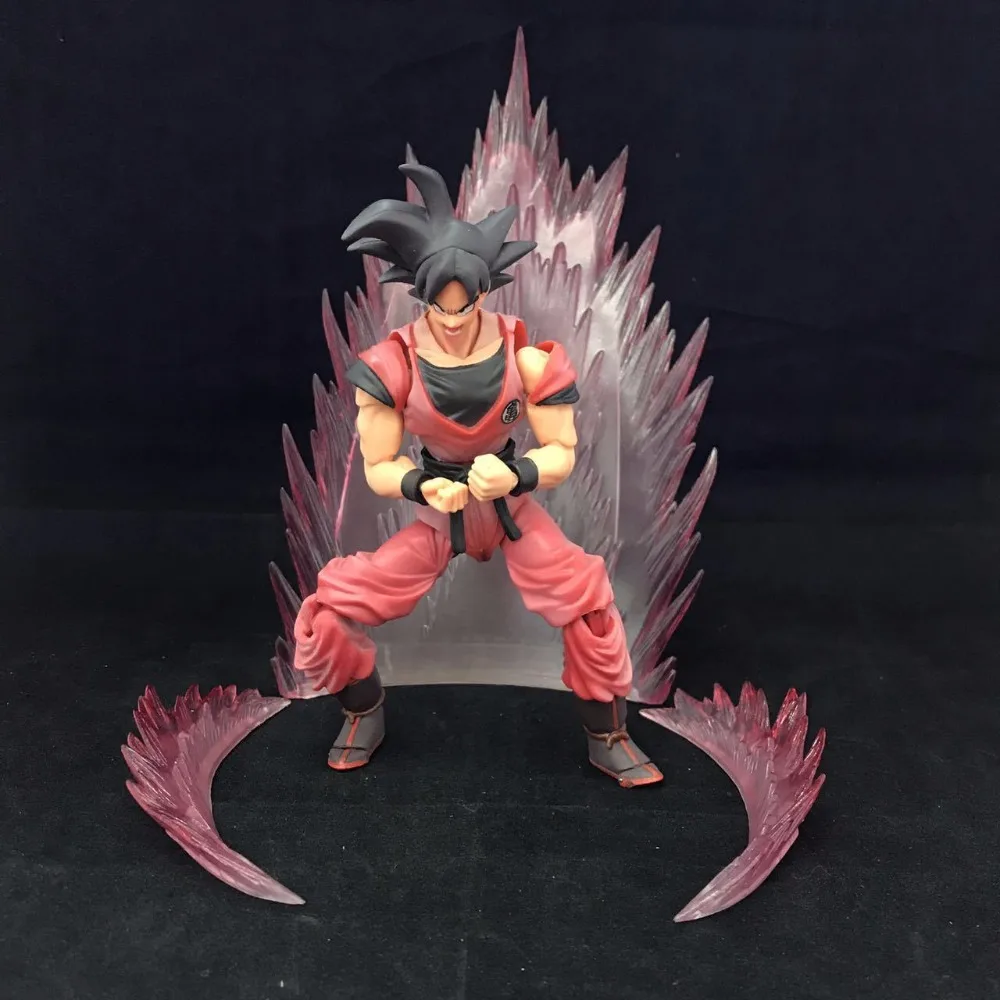 

Japan Anime dragonball brinquedos figure super saiyan son goku Kaiohken SHF Cho Shin Gi Den goku action figure PVC toys