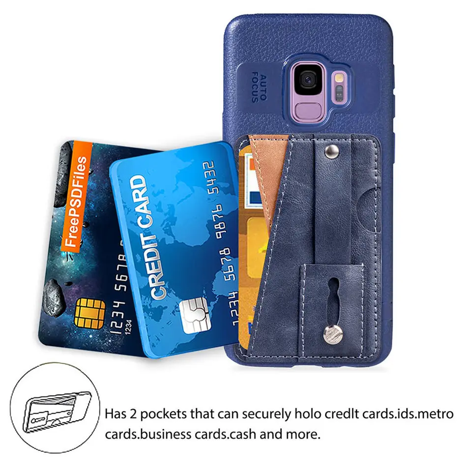 

Retro Phone Back Cover For Samsung Galaxy j2 Prime j330 j530 S9 S8 A6 A8 Plus 2018 Note 9 S7 Edge Card Slot Stand Case DP05E