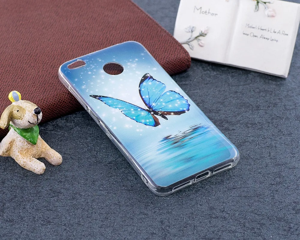 

Night Luminous Case for coque Xiaomi Redmi 4X Case Silicone Cover for coque Redmi 4X Redmi4X Cover Case