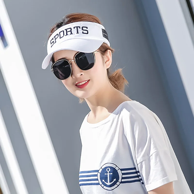 Tennis cap empty top hat ladies new fashion visor summer outdoor