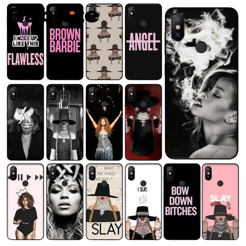 Силиконовый чехол для телефона Babaite Beyonce Жизель Ноулз redmi 5plus 5A 6pro 4X note5A note4x note7 6A