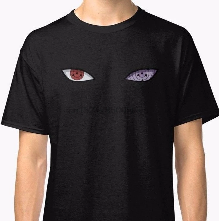 Ultimate sharingan eyes NEW T SHIRT MENWOMEN BLACK NARUTO ...