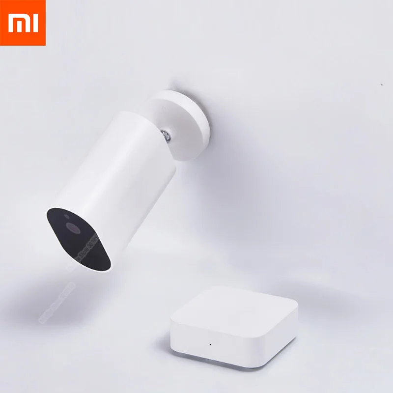 

Xiaomi Smart Wireless Camera 1080P With Battery Gateway 120 Degree IP65 Waterproof AI Humanoid Detection work with mijia APP