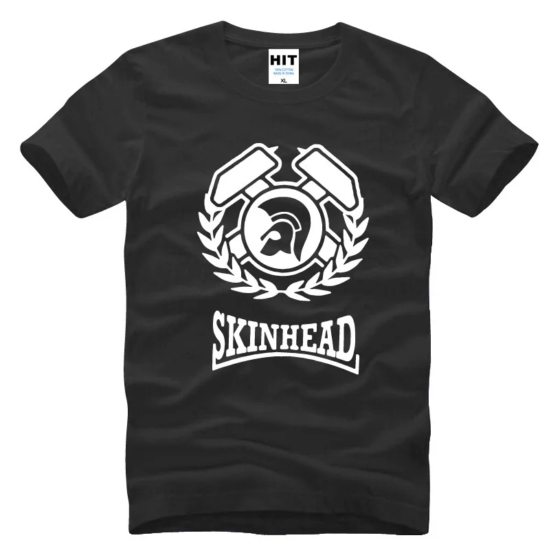 

Skinhead Novelty Printed Mens Men T Shirt T-shirt 2016 New Short Sleeve O Neck Cotton Tshirt Tee Camisetas Masculina