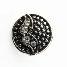 Мода стиль старинное серебро snap кнопки подходит 12 мм snap кнопки браслет металл усы оснастки ювелирные изделия