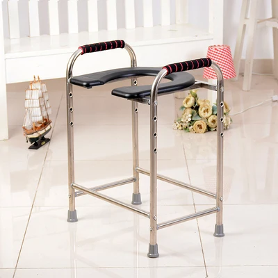 Elderly toilet seat disabled toilet toilet mobile toilet shelf anti-skid pregnant women bath stool home - Цвет: style3