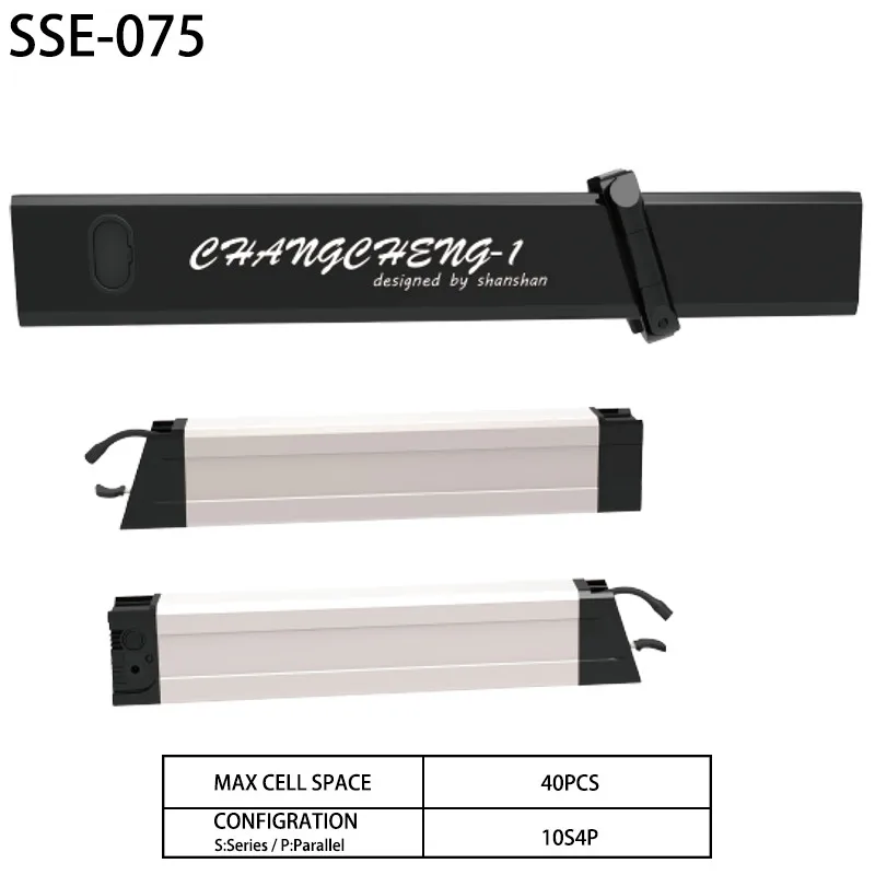 Discount Shanshan Plastic Lithium Battery box casing case downtube tube bottle kettle carrier rack truck frame 7