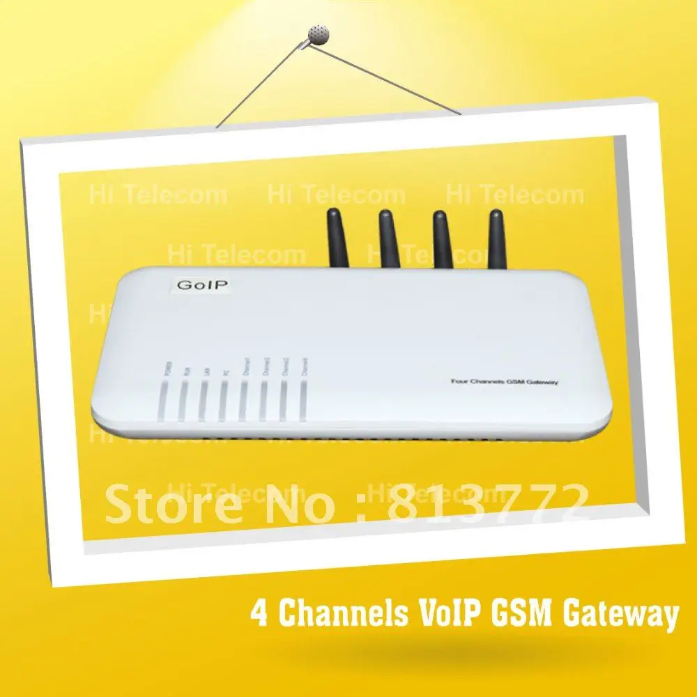 support 4 sim cards,4 port gsm voip gateway/pbx voip sip gsm gateway
