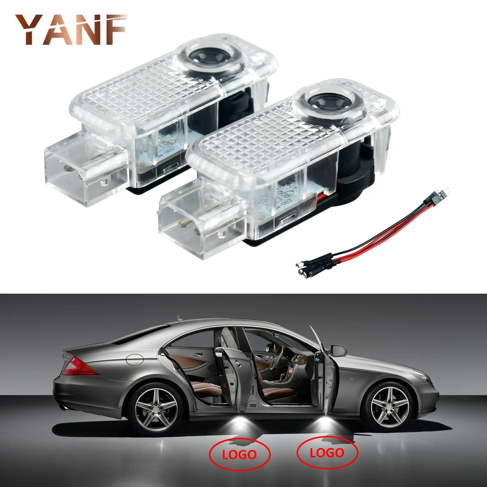 

2xLED Car Door Light Logo Projector Decorative Lamp for Audi A8 A4 A5 A6 A7 Allroad Q3 Q5 Q7 R8 RS4/5/6 S3/4/5/6/7/8 SQ5 TT/TTS