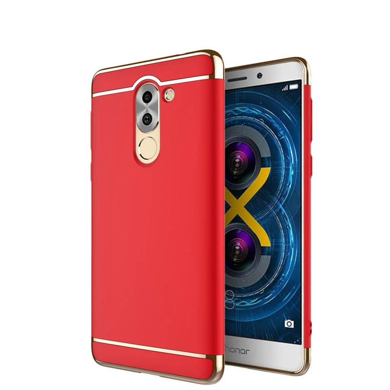 For Huawei Honor 6X Cases 5.5 inch Luxury Protective Shell Back Cover 3 in 1 Hard PC Plastic Hybrid Case For Huawei Honor 6X (6)