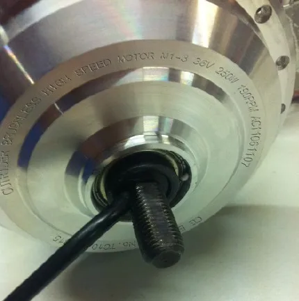 

Free Shipping 24V 160rpm 118 Front V-Brake Mini Brushless Halless DC Motor with Left Outlet CE/EN15194 Approved