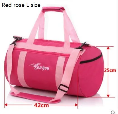 Водонепроницаемая сумка для плавания двухслойная сумка для дайвинга сухая Сумка Рюкзаки для плавания комбинированная сухая влажная сумка через плечо Сухой Рюкзак - Цвет: L for red rose