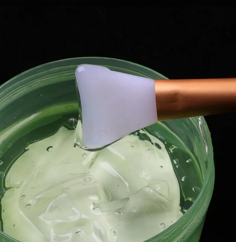

1pc Face Mud Mixing Cream Brushes DIY Skin Care Make Up Foundation Gel Tools Pincel Maquiagem Makeup Silicone Facial Mask Brush