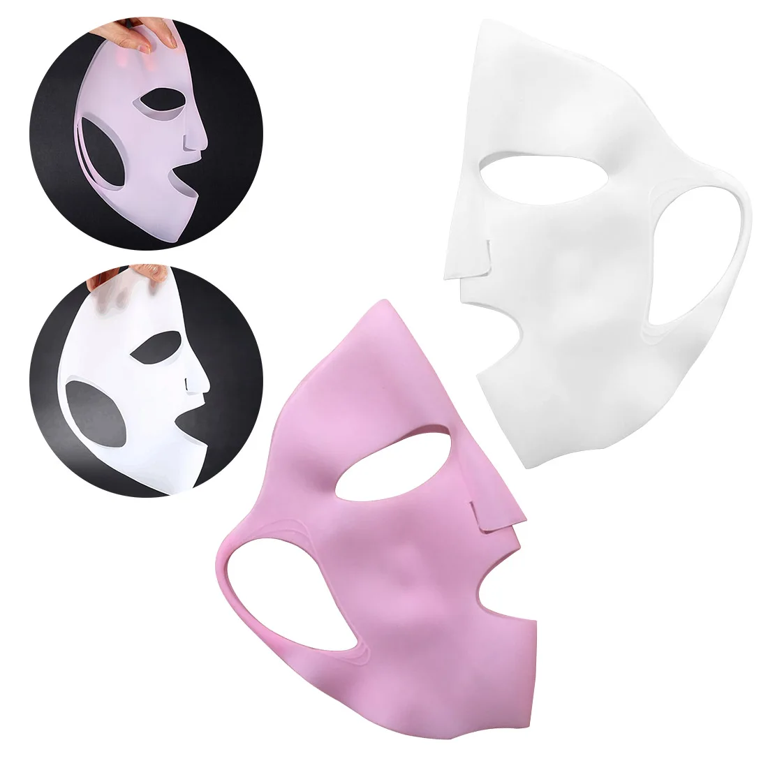 Многоразовая маска для лица Grace чехол держатель для маски для лица пар предотвращает испарение увлажняющий контроль удаления черных точек