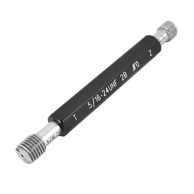 

5/16-24UNF 2B Steel Pipe Thread Plug Gage Go/No Go Gauge Gaging Tool