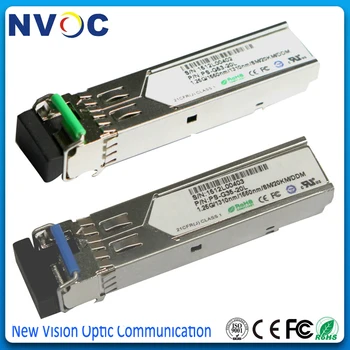 

10Pairs/Lot,Optical Transceiver 1.25G 1550nm/1310nm 60km DOM Bidi SFP Module with SC/LC Connector